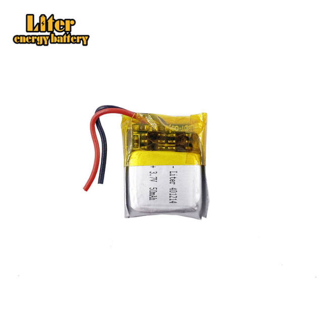 3.7V 40mAh 401214 Liter energy battery Polymer Li-ion battery for bluetooth earphone sport headset