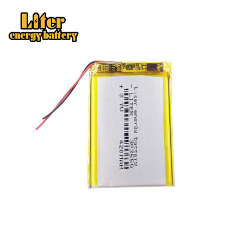 3.7V 420mAH 303550 Lithium Li-polymer Battery For DVD GPS MP3 MP4 E-book LED light speaker Bluetooth Headphone Camera