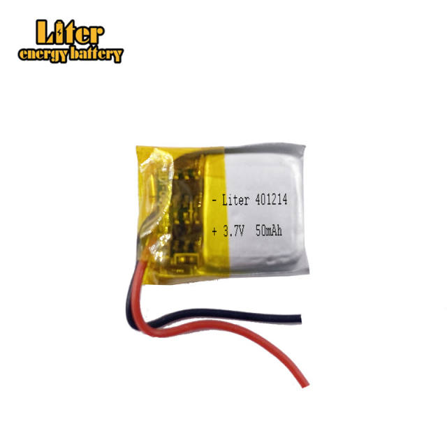 3.7V 40mAh 401214 Liter energy battery Polymer Li-ion battery for bluetooth earphone sport headset