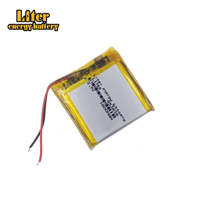 3.7V 853838 1800mah Lithium Polymer Rechargeable Battery For beauty instrument GPS mobile Pocket MP4 MP5