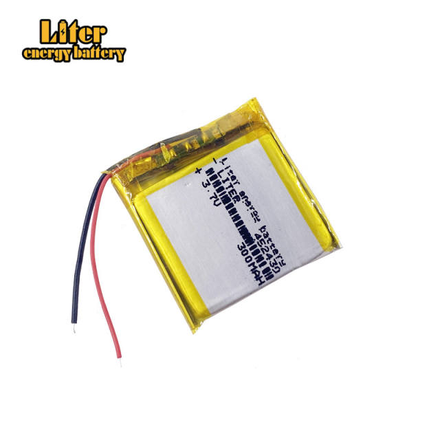 452430 3.7V 300mAh Rechargeable Li-Polymer Battery For MP3 MP4 MP5 GPS DVR Bluetooth Speaker toys Camera