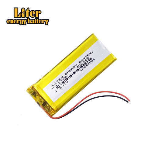 3.7V 402565 1000mAh Rechargeable li-polymer battery for MP3 MP4 MP5 small toys Bluetooth stereo