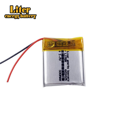 3.7V 300mAH 602425 Liter energy battery polymer lithium ion / Li-ion battery for SMART WATCH GPS