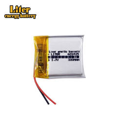 3.7V 300mAH 602425 Liter energy battery polymer lithium ion / Li-ion battery for SMART WATCH GPS