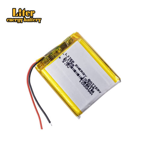 3.7V 1000mAh 103035 Rechargeable Li-Polymer Battery For GPS MP3 SPeaker DIY PAD Power LED Bluetooth Pen car dvr