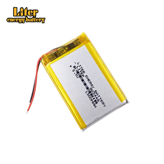 1300mAh 803448 3.7V Liter energy battery polymer battery speaker telephone learning point reading machine