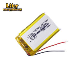 1000mAh 852540 3.7V Liter energy battery lithium polymer battery  scan code instrument speaker driving mouse flashlight