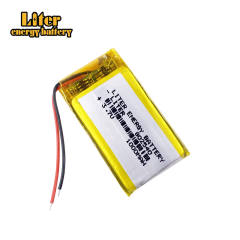 3.7v 802540 1000MAH polymer lithium battery For headlamp flashlight child toy bluedio t5 headset