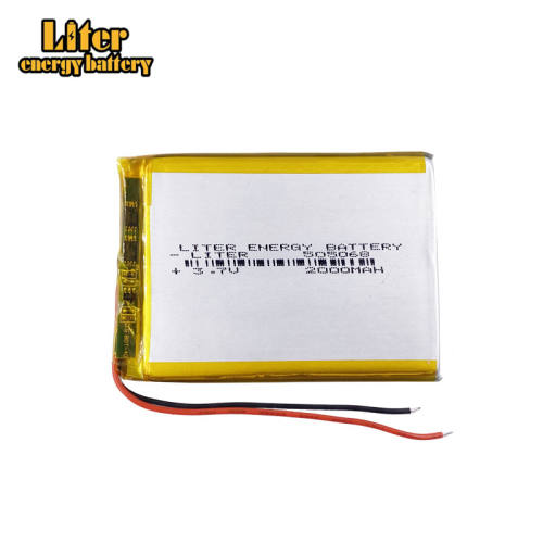 505068 3.7V 2000mAh Liter energy battery Rechargeable Lithium Polymer Battery For Mobile Power Bank DIY Tablet