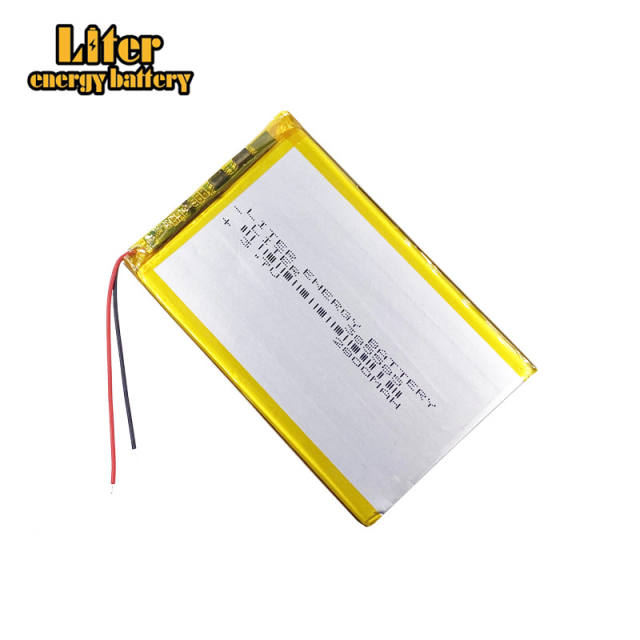 3.7V 385585 2800mah Liter energy battery li-polymer rechargeable battery e-books GPS PDA Recreational machines