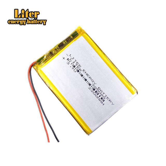 3.7V 385085 2200mAh Liter energy battery polymer lithium battery Tablet PC universal mobile phone battery clip