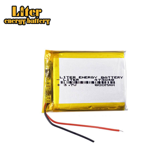 3.7V 473048 800mah Liter energy battery lithium polymer battery for mobile navigation mobile phone speaker