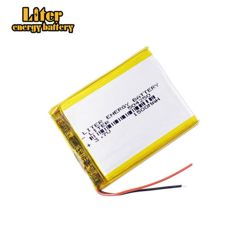 3.7V 1500mAh 504250 ithium polymer battery navigator Speakers For GPS DVR toys mp3 MP4 MP5 Speaker E-book