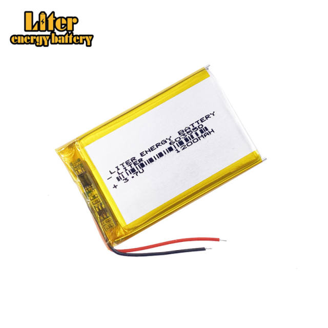 603550 3.7V 1200mAh Rechargeable Li-ion Battery For G900 MP3 MP4 DVR GPS Speaker Toys