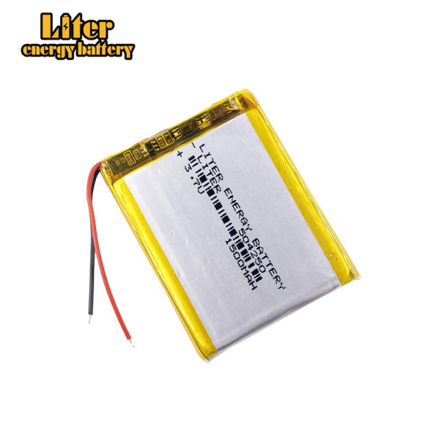 3.7V 1500mAh 504250 ithium polymer battery navigator Speakers For GPS DVR toys mp3 MP4 MP5 Speaker E-book