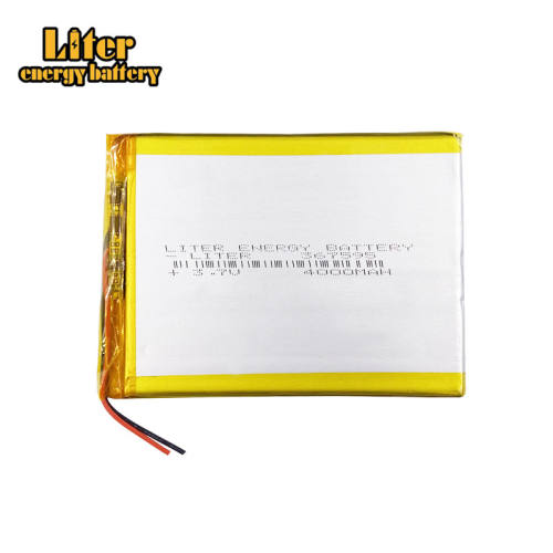 3.7V 4000mah 367595 Liter energy battery Polymer Lithium Rechargeable Battery For MP5 GPS PSP DVD E-book Tablet PC phone video