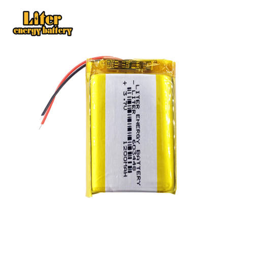 603448 1200MAH 3.7V Liter energy battery lithium battery night light beauty instrument pet feeder GPS