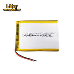 3.7V 385085 2200mAh Liter energy battery polymer lithium battery Tablet PC universal mobile phone battery clip