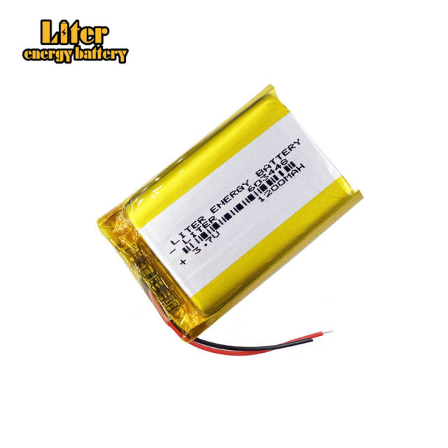 603448 1200MAH 3.7V Liter energy battery lithium battery night light beauty instrument pet feeder GPS