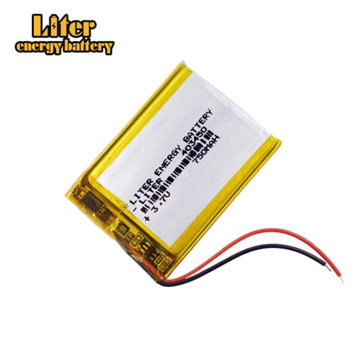 3.7V 403450 750mah Liter energy battery Rechargeable battery for smart phone DVD mp3 mp4 Led Lamp camera