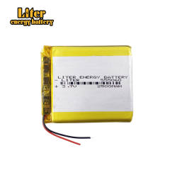 555060 2500mah Liter energy battery 3.7V e-books GPS PDA Car recorder Li-polymer battery LiPo battery