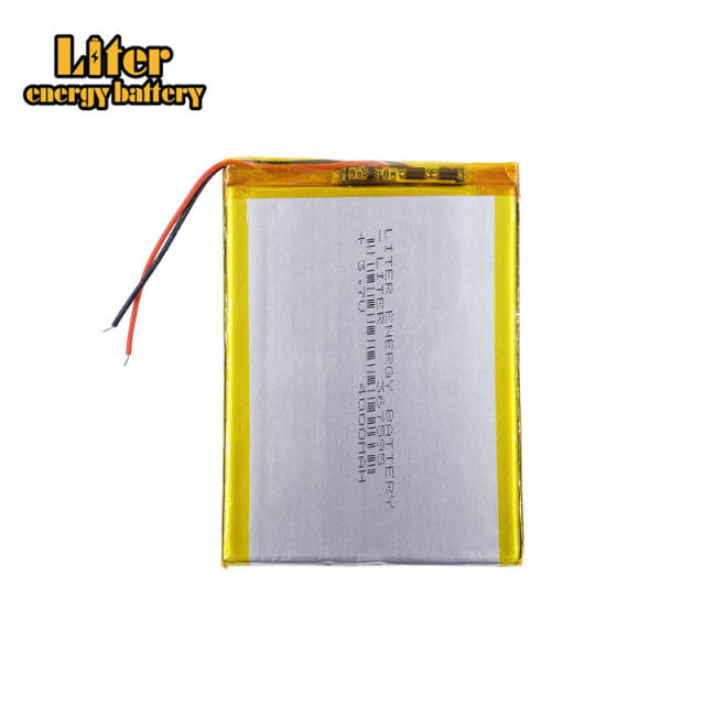 3.7V 4000mah 367595 Liter energy battery Polymer Lithium Rechargeable Battery For MP5 GPS PSP DVD E-book Tablet PC phone video