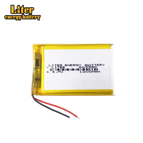 603550 3.7V 1200mAh Rechargeable Li-ion Battery For G900 MP3 MP4 DVR GPS Speaker Toys