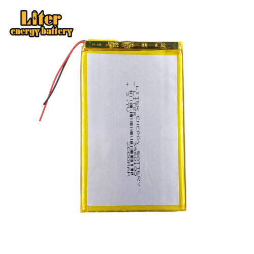 3.7V 3560100 3000MAH Liter energy battery lithium polymer battery for Tablet PC Mobile Power PAD DVD Naptop e-book video game