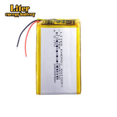 3.7V 2800mAh 804070 Lithium Polymer Rechargeable Battery For Solar LED lights PAD DVD Power bank Tablet PC Speaker