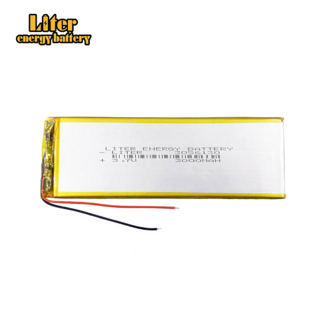 3056130 3.7V 3000MAH Liter energy battery Lithium polymer Battery With Protection Board For GPS Tablet PC Digital Products