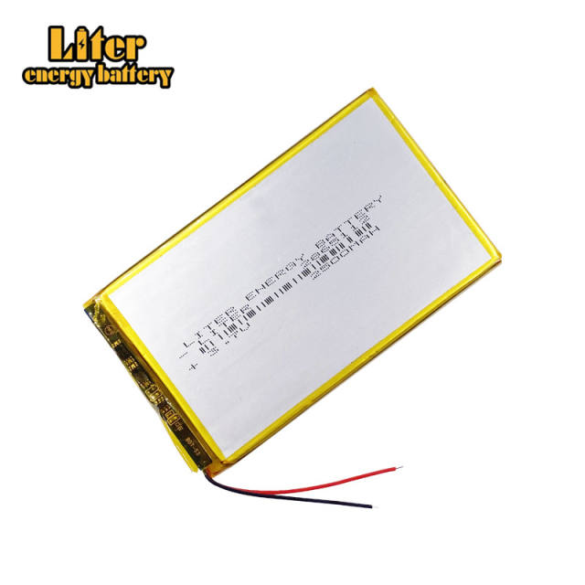 2865112 3.7V Rechargeable batteries 2500MAH Liter energy battery lithium polymer battery tablet battery mobile power