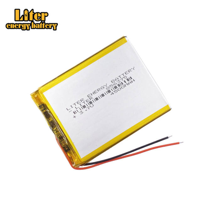 3.7 V 856375 4500mah Liter energy battery e-books GPS PDA Car recorder Recreational machines