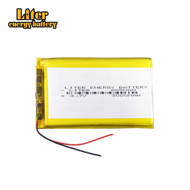 3.7V 3000mAh 605080  Liter energy battery Rechargeable Battery Polymer Lithium For GPS Tablet PC Laptop power bank PAD Camera