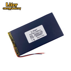 3566125 Tablet Pc Battery 3.7v 4000mah Liter energy battery V811 v801 E708 Q1 car navigation MP3 MP4,MP5 Card spekers