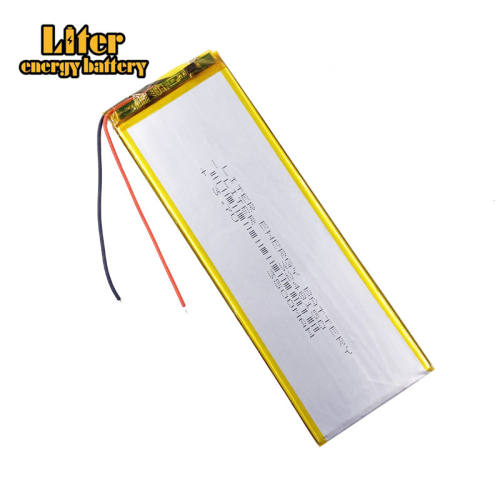 3248150 3500mah Liter energy battery Polymer Batteries 3.7v Thium Battery Irbis Tx18