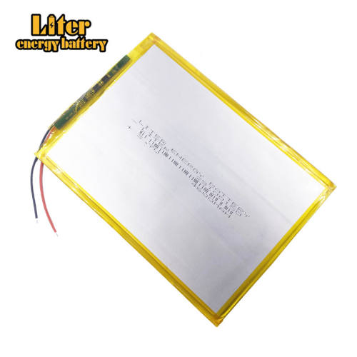 25100150 3.7V 4600mAh Rechargeable li Polymer Battery For 9inch 10' Tablet PC  Power Bank Notebook computer