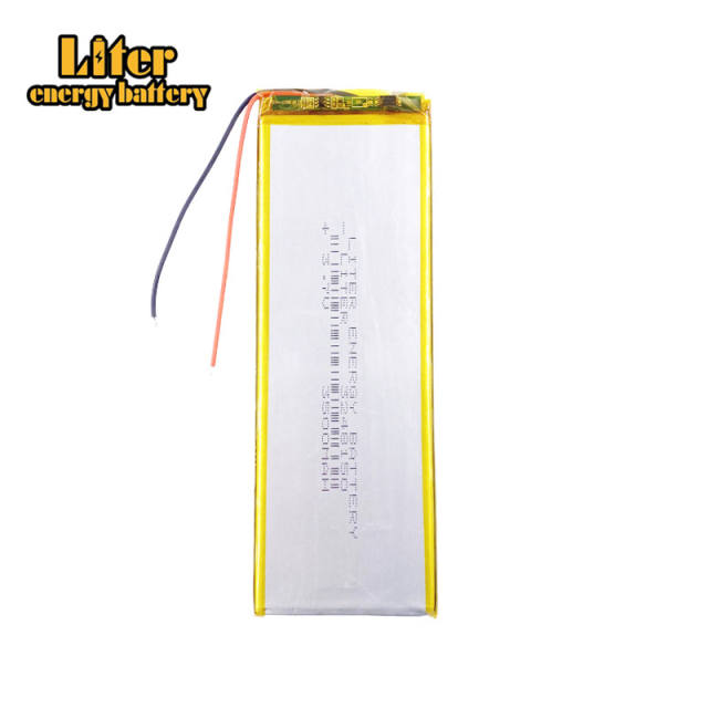 3248150 3500mah Liter energy battery Polymer Batteries 3.7v Thium Battery Irbis Tx18