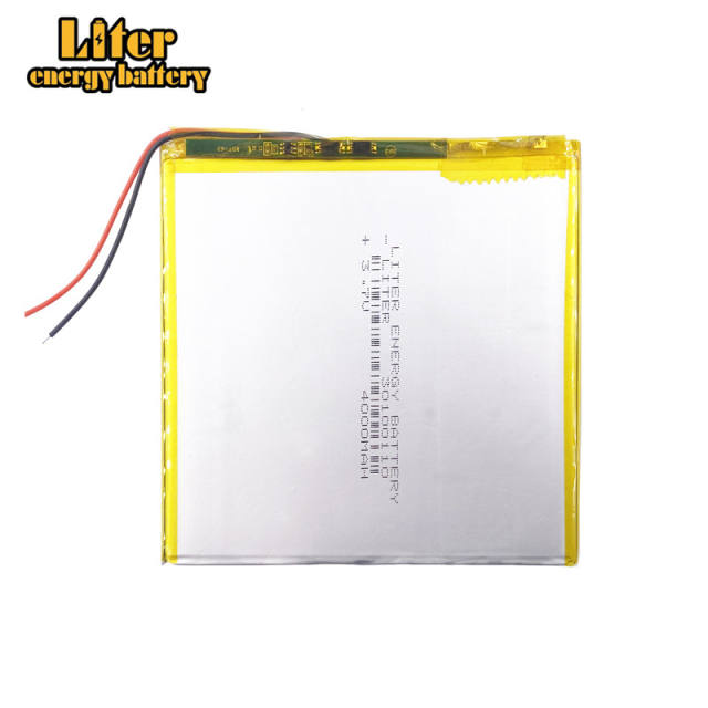 30100110 3.7V 4000mah Liter energy battery polymer lithium ion battery For Power bank e-book video game Power mobile