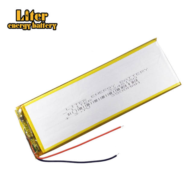 3248150 3500mah Liter energy battery Polymer Batteries 3.7v Thium Battery Irbis Tx18