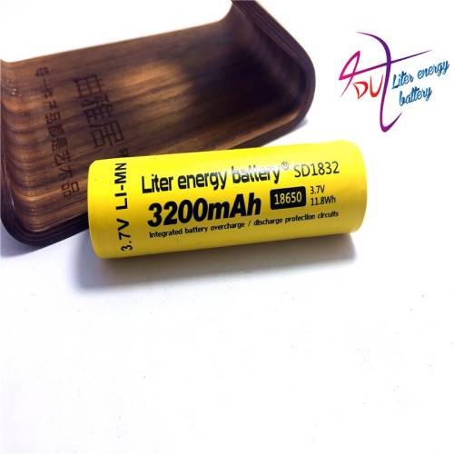 3pcs New Protected Original 18650 Rechargeable Battery 3200 Mah Ncr18650b With Pcb 3.7v Batteris