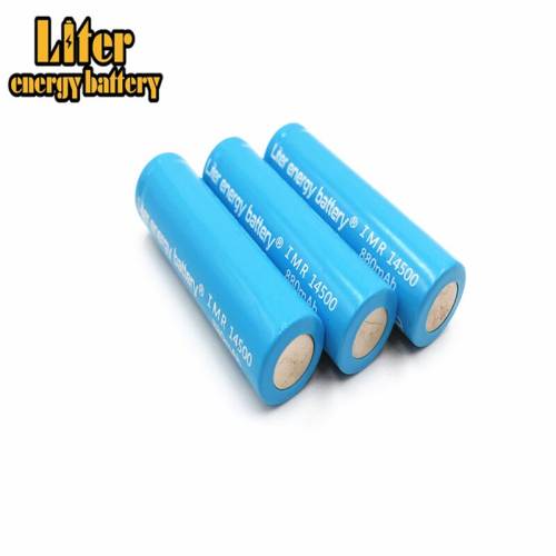 10pcs! Liter Energy Battery 3.7v 880mah 14500 Li-ion Rechargeable Battery For Led Flashlight Headlamp Bicycle Lamp