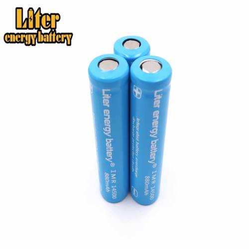20pcs Liter Energy Battery 3.7v 880mah Icr 14500 Li-ion Rechargeable Battery With Safety Relief Valve + Battery Storage Box
