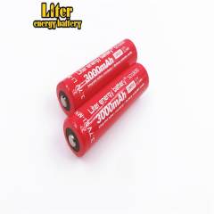 2PCS New Original Liter energy battery 18650B SD18650 Rechargeable Li-ion battery 3.7V 3000mAh +