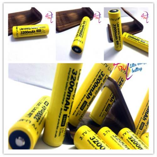 10 pcs/ Lot Protected New Original NCR18650B 3200mAh 18650 Rechargeable battery with PCB 3.7v Flashlight use