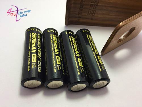 8 Pcs/lot New Original 18650 Wholesale 100% Authentic Liter Energy Battery 3.7v 18650 2600mah Li-ion Battery