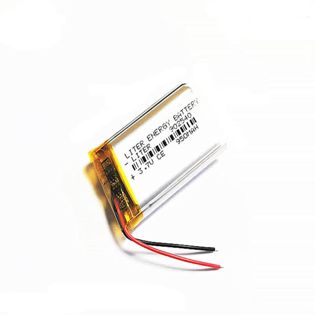 3.7V 950mAh 902540 Liter energy battery lithium polymer battery MP3 MP4 navigation dvr cdr speaker