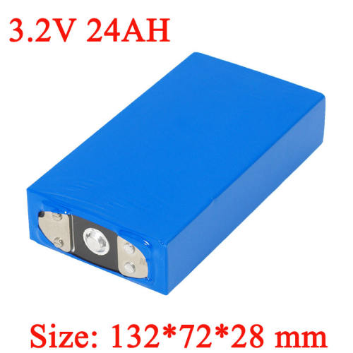 3.2V 24Ah Battery LiFePO4 phosphate high capacity 24000mAh motorcycle electric car batteries for engine changes