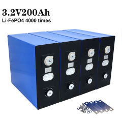 Grade A 2020 NEW 3.2V 200Ah Lithium-Iron Phosphate Cell lifepo4 battery solar 12V 24V 48V200Ah cells not 150Ah