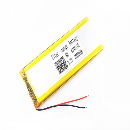 3.7V,5000mAH,6348118 Liter energy battery  polymer lithium ion / Li-ion battery for GPS dvd,bluetooth,model toy mobile bluetooth