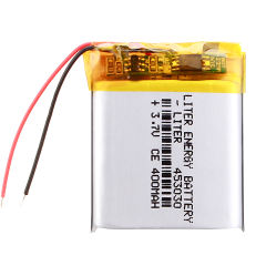 3.7V polymer lithium battery 453030 400MAH BIHUADE MP3 MP4 MP5 speaker wireless telephone electronic dog